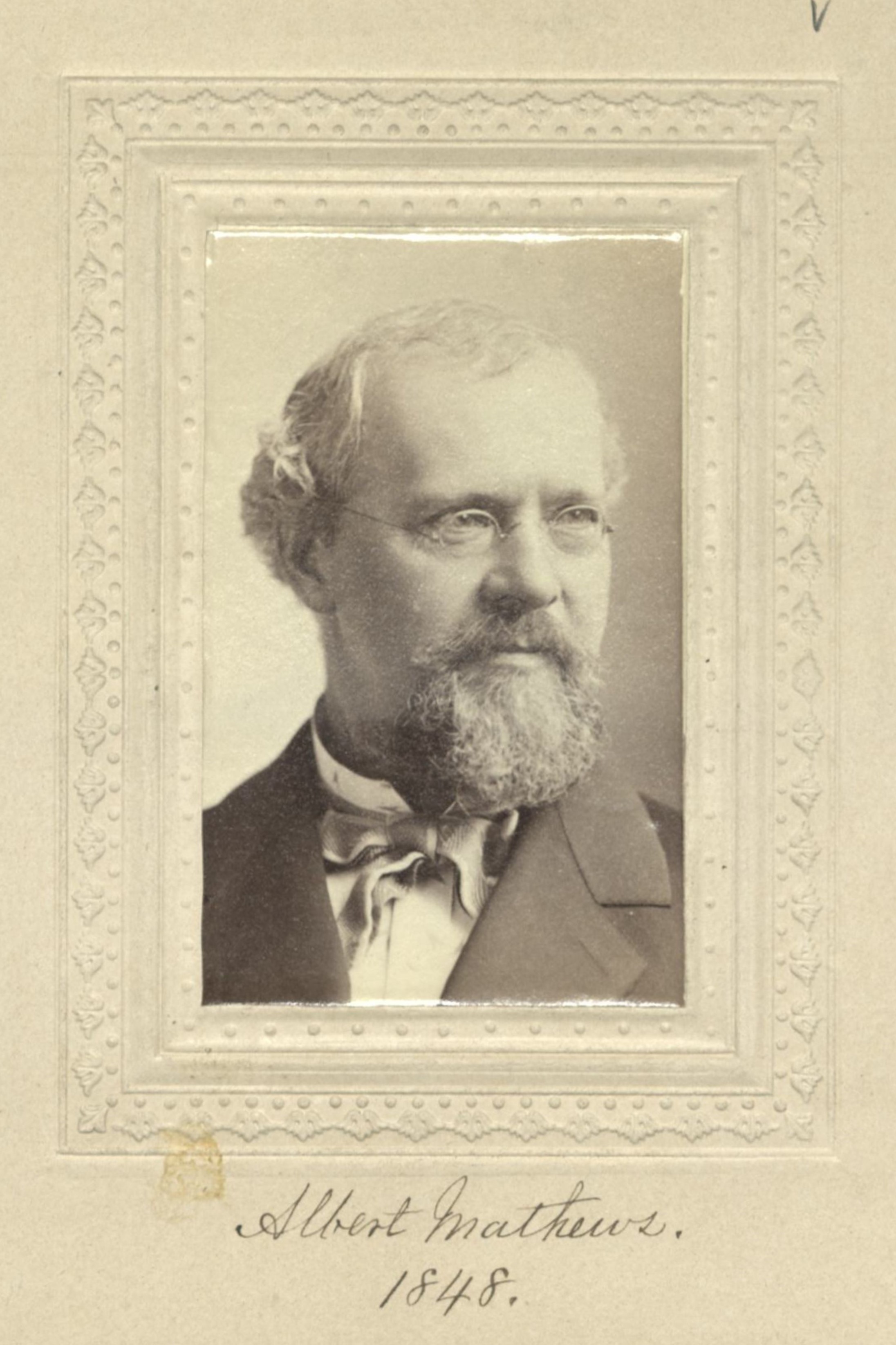 Member portrait of Albert Mathews
